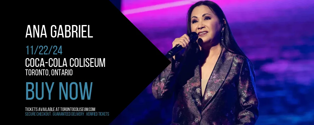 Ana Gabriel at Coca-Cola Coliseum